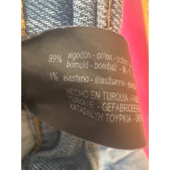 2/$30 Zara Woman Size 28 Premium Denim Distressed Jeans Light Blue - Picture 6 of 14